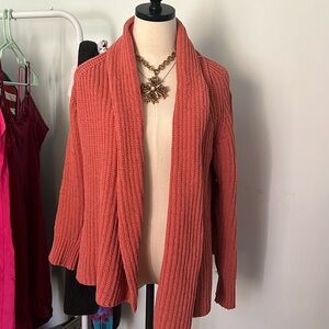 Burnt orange cardigan